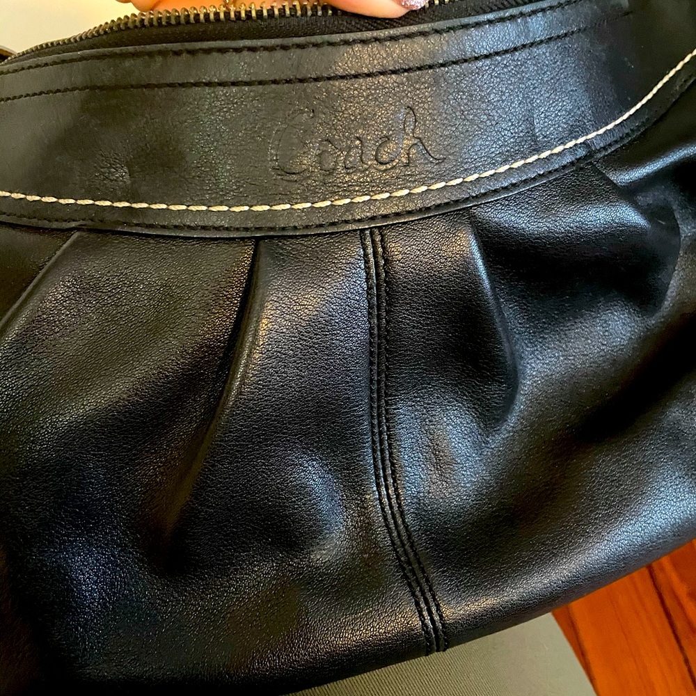 Coach Leather Shoulder Bag